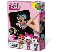 SES Creative Cartes à gratter surprise L.O.L. 5 pièces Noir G