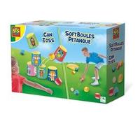 SES Creative - Chamboule-tout et boules de pétanque molles Multicolore G