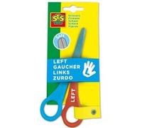 SES Creative – Ciseaux pour enfants gauchers 15 cm acier argent, couleurs diverses
