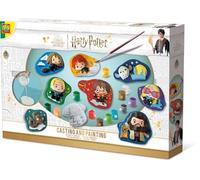 SES Creative | Coffret Moulage et Peinture Plâtre Harry Potter | Crée 8 Figurines | 300g Plâtre + 12 Peintures + Spatule | Activité Manuelle Enfant 6 Ans+ | Idée Cadeau Magique à Personnaliser