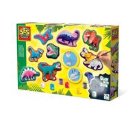 SES Creative Moulage et peinture - Dinos fantaisie