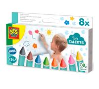 Ses Creative Étui Tiny Talents Avec 8 Crayons Pour La Salle De Bain