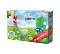 Ses Creative - Faire des Bulles géantes - Édition limitée 750 ML - avec Beaucoup de Solution savonneuse - Souffle-Bulles - avec Outil Pratique et Solution savonneuse Forte pour Bulles géantes