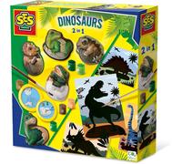Ses Creative Game Mold And Paint Dinosaurs One Size