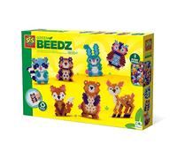 SES Creative Green Beedz - Kit de Perles à Repasser Animaux de la forêt