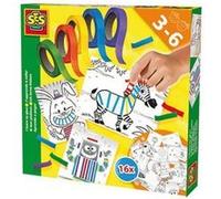 J'apprends à coller - SES - Jouet - Mixte - À partir de 3 ans
