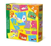 SES Creative - J’apprends à découper - Puzzle d’Animaux