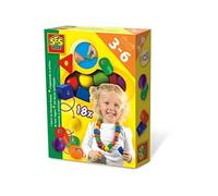 SES Creative J'apprends à enfiler des fils multicolores de 20 x 15 cm