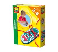 SES Creative – Chaussure d’apprentissage « J’apprends à Faire Mes Lacets » – 3-6 ans, motricité fine
