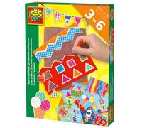 SES Creative 14836 - J'apprends à poinçonner, avec 9 cartes différentes, développe la motricité de l'enfant