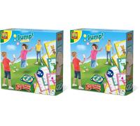 SES Creative Jump! Animals - Sauts a l'élastique : défis avec des Cartes, Blanc (Lot de 2)