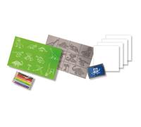 SES CREATIVE Kit de tampons dinosaures