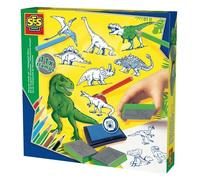 Ses Creative Kit De Tampons Dinosaures
