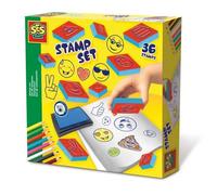 Ses creative - 14961 - kit de tampons - émoticônes G