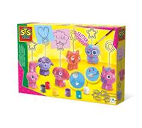 Ses Creative | Kit Moulage et Peinture Porte-Mémos | Crée et Peins Ton Porte-Notes en Plâtre | Plâtre Séchage Rapide | Peinture Épaisse | Activité Manuelle Ludique | Idée Cadeau Enfant dès 5 Ans