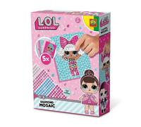 SES Creative- L.O.L. Surprise Mosaïque de Diamants, Unique, 14195, Couleurs Divers