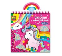 SES Creative- Livre de Coloriage Licorne, 00111