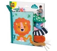 SES Creative - Livre en tissu sensoriel avec queues d’animaux G