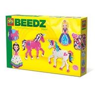 SES Creative mélange Beedzde perles de repassage Licorne et Princesse 2100 pièces Multicolore G