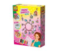 SES Creative -Mini Shrinkies-Charms Bel océan-paquet de saut-Créez vos dix breloques uniques pour le magnifique bracelet-Idée cadeau-Film rétractable imprimé pour 10 breloques-5+