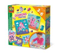 SES Creative Mosaïque de Diamants à pierre précieuse géante, Kit de peinture diamant pour enfants, 3 an(s)