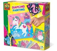 SES Creative 14701 - Kit de peinture sur verre pour enfants à partir de 5 ans, Taille unique