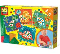 SES Creative Mosaïque de dinosaures pour enfants 14830