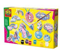 SES Creative - Kit moulage et peinture Licornes - pour enfants de plus de 5 ans