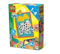 SES Creative - Autocollants "My First" imprimés animaux 14485
