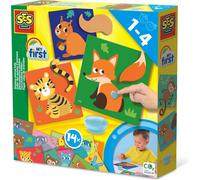 SES Creative My First Collage de queues d'animaux 14403