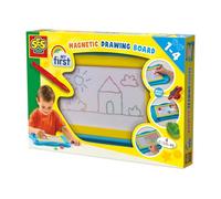 Ses Creative - My First Tableau Magique 4 Couleurs - Tableau à colorier - Jouet Montessori - Tableau Magique magnétique - Parfait pour Les Tout-Petits - À partir de 1 an