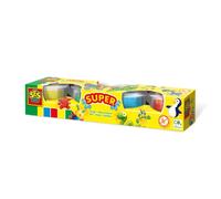 SES Creative Pâte à modeler Couleurs primaires 4 x 90 g