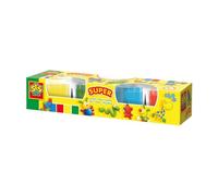 SES Creative Pâte à modeler Couleurs primaires 4 x 90 g