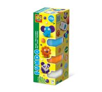 Pâte à modeler FunDo - Animaux sauvages (3x90gr-1x40gr) - SES CREATIVE - Interactive pour les jeunes enfants.
