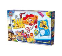 SES Creative -Paw Patrol-J’apprends à découper-paquet de saut-Pas moins de 36 feuilles à découper colorées-Idée cadeau-36 feuilles à découper Paw Patrol-3+