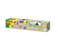 SES Creative | Peinture à Doigts | 4 Couleurs | Sans Gluten | Bébé 2+