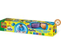 SES Creative- Peinture au Doigt Fluffy-My First, 14441