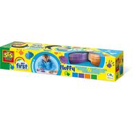 SES Creative- Peinture au Doigt Fluffy-My First, 14441 Fluffy (1-4)