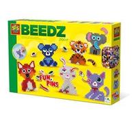 SES Creative - Perles à repasser - Animaux FunPins G