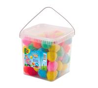 SES Creative – Ballons d'eau 02405 Beaucoup de Balles Splash – 70 ballons réutilisables avec seau
