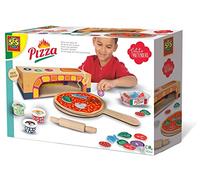 Ses Creative Pizza Oven Play Set | Jeu d'imitation | Cuisine | Pizza | pour Les Enfants | Plusieurs Couleurs