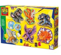 SES Creative Plâtre à mouler Set de bricolage Créatures fabuleuses 01404