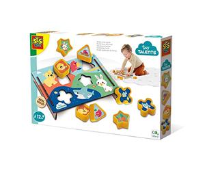SES Creative Puzzle Trieur de Formes | Jouet éducatif | Reconnaissance des Formes | Coordination | pour Les Enfants | Plusieurs Couleurs