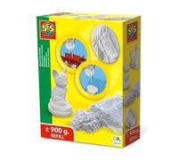 SES Creative | Recharge Plâtre de Moulage 900g | Plâtre Blanc Pour Créations DIY | Compatible Avec Moules SES | Activité Manuelle Enfant 5 Ans+ | Idéal Pour Loisirs Créatifs et Éducatifs