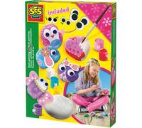 SES Creative® Set d'activités manuelles Peindre des pierres multicolores