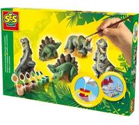 SES Creative® Set de moulage en plâtre Dinosaure multicolore