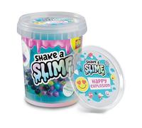 Ses Creative - Shake it Slime - Happy Explosion - Slime Bleu, Perles et vermicelles - Mix it Cup