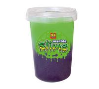 SES Creative Slime Marble Slime - Violet et Vert 200 g, Slime, 3 année(s), PVC, Vert, Violet