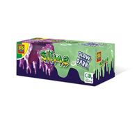 Ses Creative Slime - Phosphorescent 2 X 120 G, Pâte Slime, 3 An(S), Vert, Violet