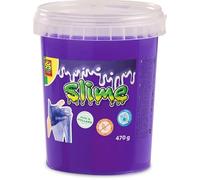 SES Creative Slime Violet Pailleté - Pot 470g - Jouet pour Enfant - Unisex - Violet - Glitter - Slime de Couleur Vive